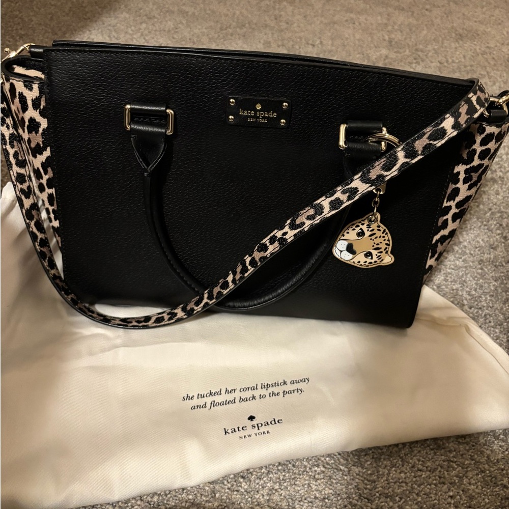 Leopard Kate Spade Leather Purse